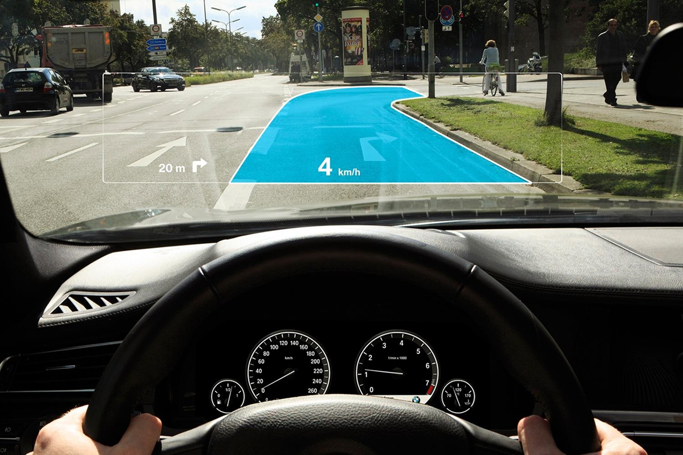 JLR HUD navigation research