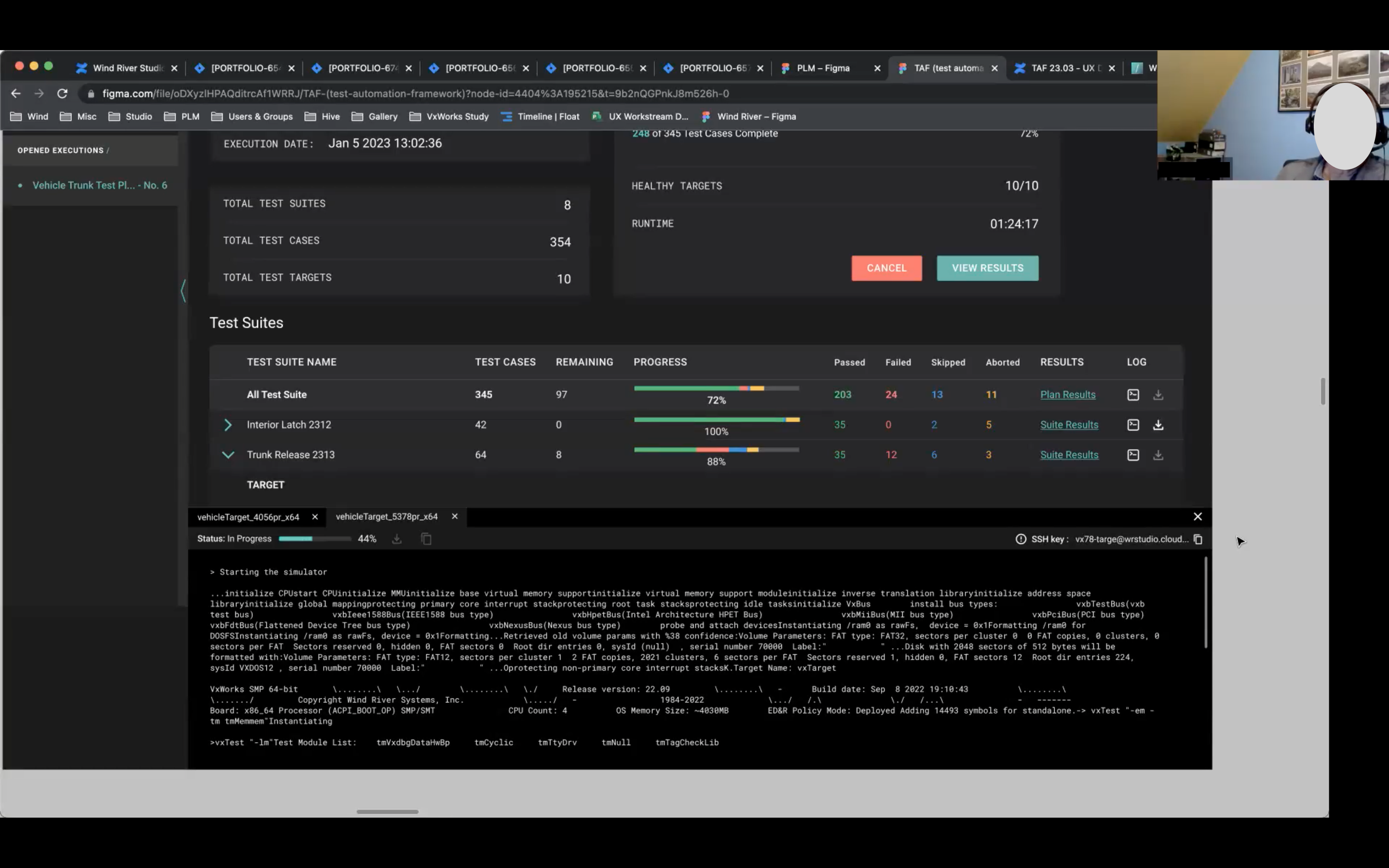 Wind River deployment testing