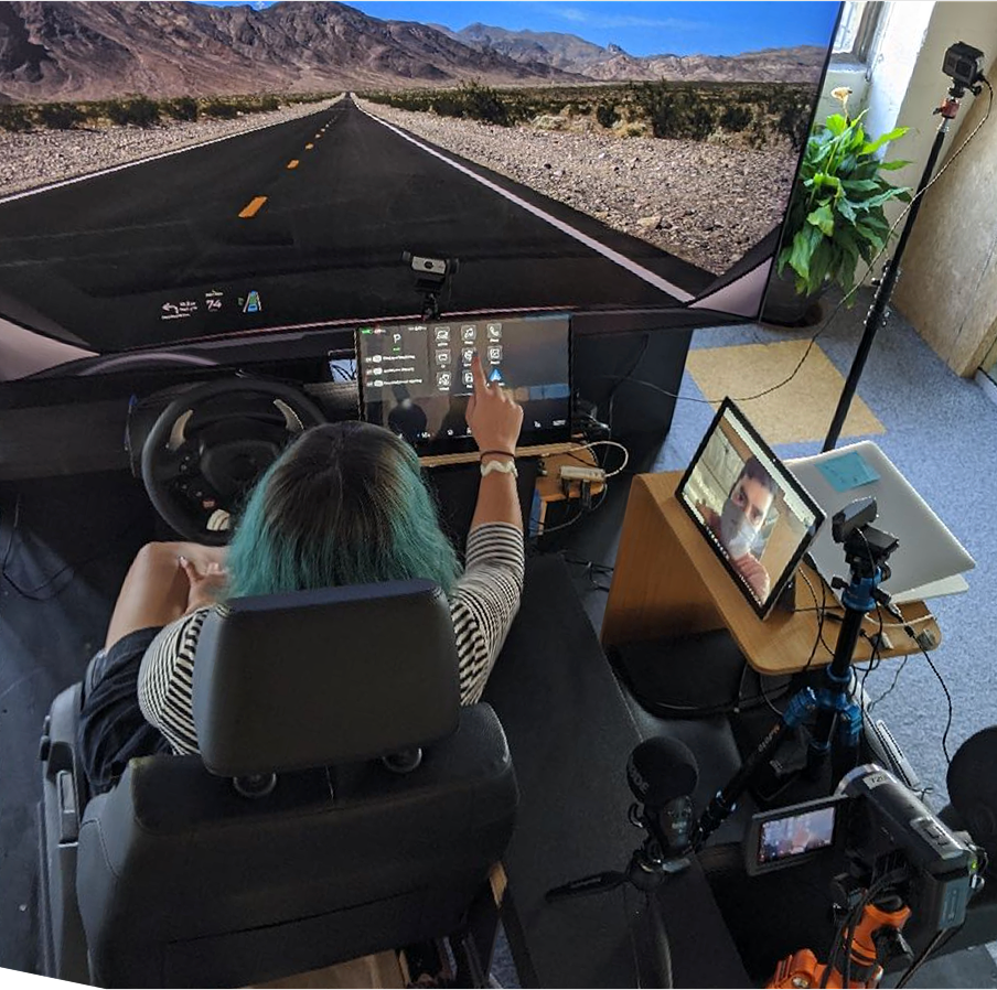 Usability testing session